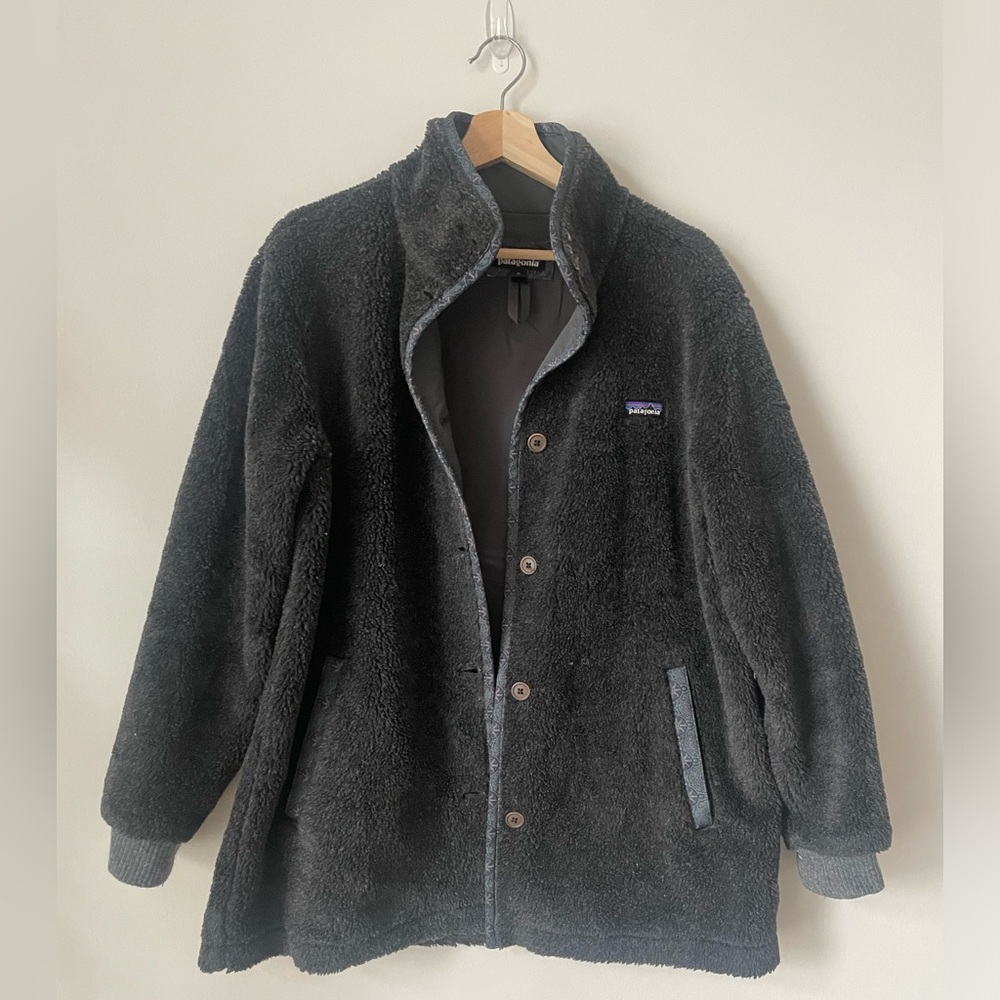 Patagonia womens woolyester pile jacket size medium